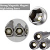 Screwdriver Nut Driver Bit,10mm Socket 65 Length,Metric Hex Wrench Socket