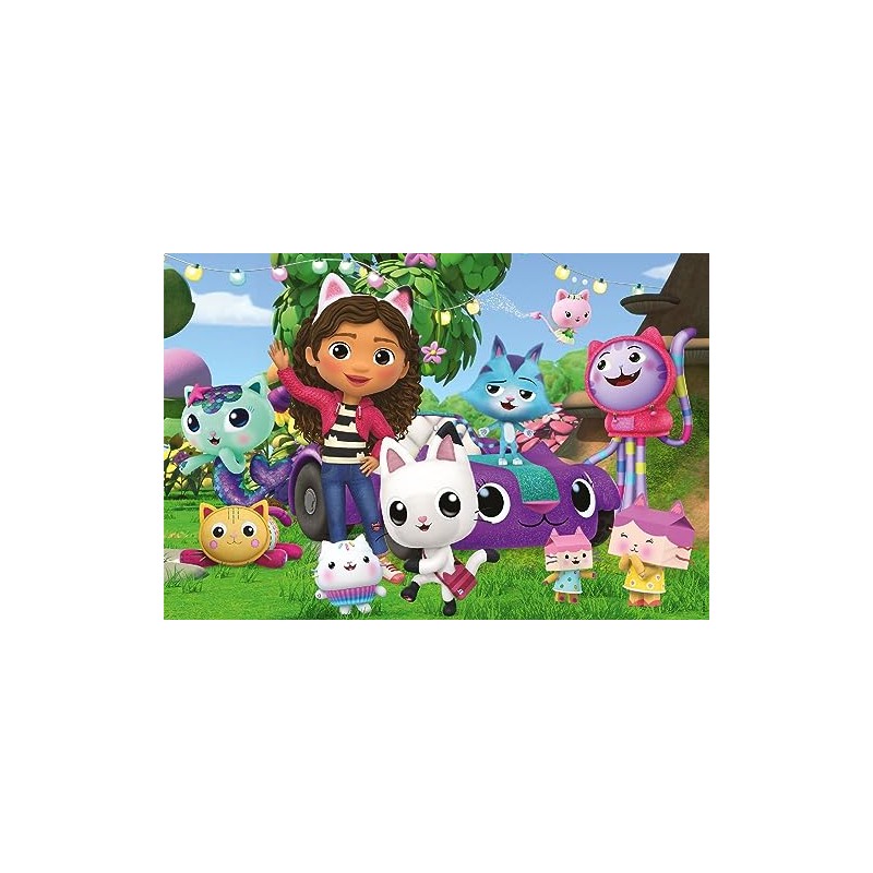 Schmidt Spiele 56474 Glitter Puzzle, Happy Friends, 60 Pieces Children's