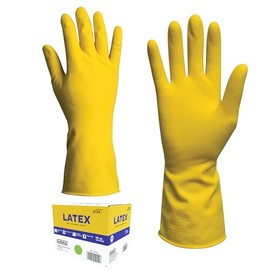 SAFEKO - Latex Flock Line 16 MIL Beaded Cuff