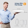 BLNAN Dimmable LED Flush Mount Ceiling Light Fixture with Remote