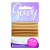Goody Mujer Color Collection 4mm Elásticos, Rubio, 10 unidades