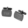THINGS REMEMBERED Engraved Gunmetal Cufflinks (Free Customization)