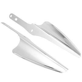 H RUO Motorcycle Fork Mount Wind Deflectors Fits for Harley Touring Street Glide Electra Glide Road King CVO FLHT FLHR FLHX 1995-2023 2022 2021