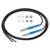 FT6Y10 Fiber Optic Sensor,Through-Beam Reflection Fiber Optic,1000mm Line Length,M3 Sensor