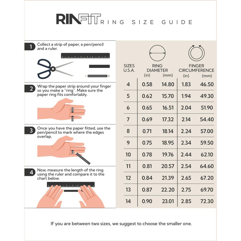 Rinfit Women's Silicone Ring Set - Wedding Bands Women -