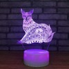 HPBN8 Ltd Creative 3D Fox Night Light USB Powered Remote