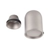 Titanium Double Walled Tea Cups with Removable Filter Cover Cap