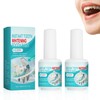 2 Bottles of White Tooth Paint, Teeth Whitening Paint, Mild