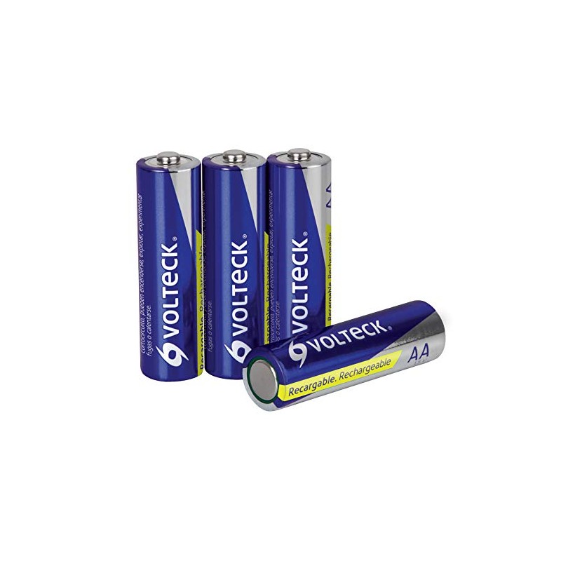 Volteck RE-AA2, Pilas recargables, uso general, AA, 1, 300 mAh,