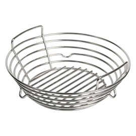 Vankey Charcoal Basket for Kamado Joe JR，Heavy Duty Stainless Steel Charcoal Ash Basket fit Minimax Big Size Green Egg and Other Smoker Grill