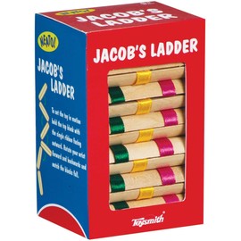 Toysmith Neato! Classics Jacob's Ladder Retro Wooden Puzzle Toy, 6195