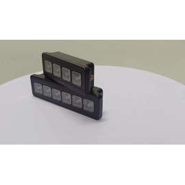 Wireless 6 Gang Switch Panel LED Light Bar Circuit Control Box Car RV Boat SUV