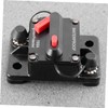 Mobestech 2pcs Circuit Breaker Blackalicious Blacksto e 50a Fuse Car