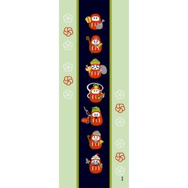 Tenugui, Lucky Daruma Seven Lucky God