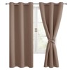 Hiasan Blackout Curtains for Bedroom and Living Room, Light Blocking,