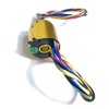 Taidacent Through Bore Electrical Slip Ring Rotary Electrical Contact 6/12/18/24