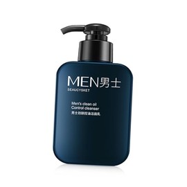Limpiador con Control de Aceite para Hombres, Lavado Facial Refrescante para Todo Tipo de Piel, Elimina Toxinas y Nutre 168g