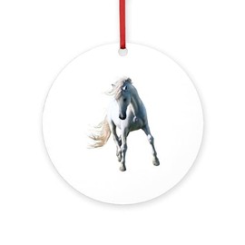 CafePress Fabuloso Round 4" MDF Holiday Ornament