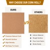 Cork Board Roll 3mm Thick - 50"x18" Cork Board for