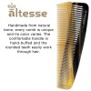 Altesse Antistatic Horn Comb with Smooth Rounded Teeth Handmade in