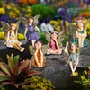 GloBrite Set of 6 Mini Fairies - Garden Outdoor Ornaments