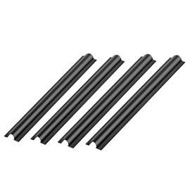 Kodrily Car Wire Hider, PVC Car Cable Management, Black Marine Wire Cover 180x16mm 4pcs Car Concealed Wire Cover Line Sleeve Cable Organizers for USB Audio Video Line Cover