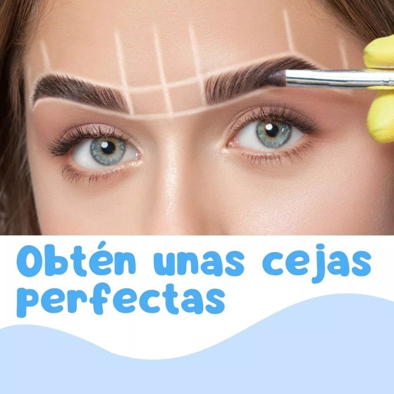 Universo en Linea 2 Regla Facial Microblading Plástico Para Diseño