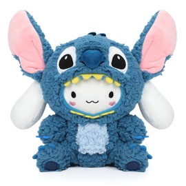 Cute Cartoon Stuffed Plush Toys -10.5 in Kawaii Cartoon Figure Plush Two Roles Combined Stuffed Animal Birthday Party Favor Gifts for Girls Boys Fans