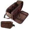 PAVILIA Toiletry Bag for Men, Travel Essentials Shaving Dopp Kit,