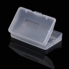 Glomora 10pcs Cartridge Case,Clear Protective Game Cartridge Case Storage Box