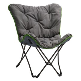 SunnyFeel Oversized XL Padded Camping Chair, Outdoor Butterfly Chair, Portable, Folding, Large Camp Lounge Chairs, Padded Living Room Indoor Chairs Lawn Chairs for Beach,Tailgating,Sport Events,Picnic