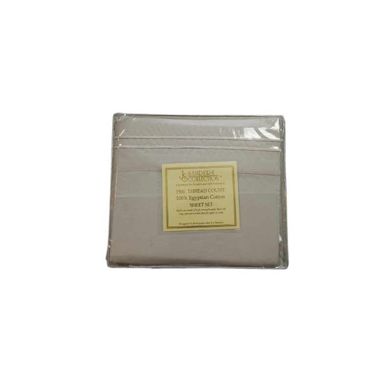 BESPOLITAN INC. 1200 Thread Count 4pc King Size Egyptian Bed