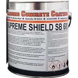 Clemons Concrete Coatings Supreme Shield SB-600 Wet Look Concrete Sealer 1-Gallon