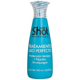 Tratamiento Liso Perfecto Sin Enjuague | Protección Térmica y Fijación Antifrizz | Cabello Suave y Liso Profesional | 300 ml