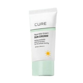 Kim Jeong-moon Aloe Cure Aqua Mild Green Sun Cream 40ml (SPF50+) / 김정문알로에 큐어 아쿠아 마일드 그린 선크림 40ml(SPF50+)