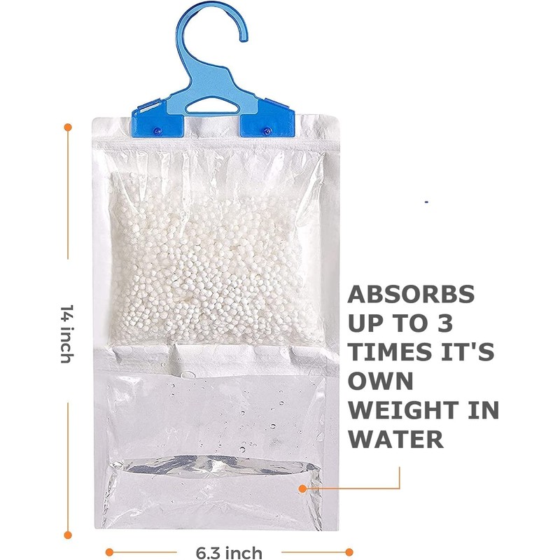 Scented Hanging Wardrobe Dehumidifier Damp Mould Condensation Control Set of