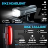 APECYC Bike Lights Front and Back, 1200 Lumen Bicycle Light