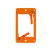 Construct Pro Slim Single Gang Open Back Low Voltage Bracket,