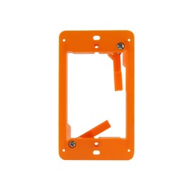 Construct Pro Slim Single Gang Open Back Low Voltage Bracket, Each