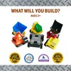 Magnetic Build-A-Truck Construction Magnetic Toy Play Set, 5 Pieces