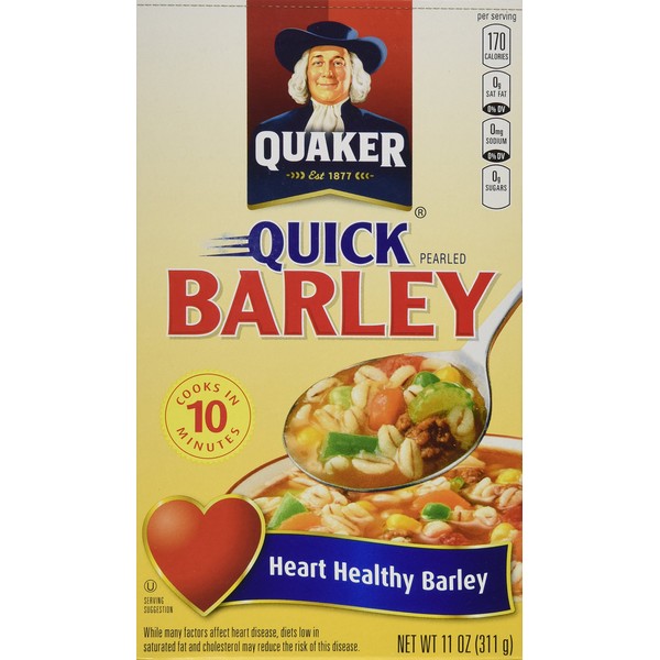 Quaker Quick Barley, 11 oz (Pack of 3)