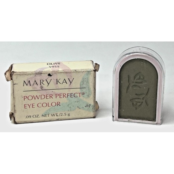 Mary Kay Powder Perfect Eye Color NOS Olive #5955 Net