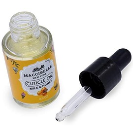 Maccibelle Cuticle Oil 0.5 oz - For Dry Nail Cracked Cuticles (Milk & Honey)