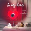 Love Heart Table Lamp Love Projection Lamp Heart Shaped LED