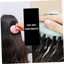 minkissy Pcs In-one Scalp Massager Brush Hair Shampoo Tool Head Cleaning for Boys and Girls Adults Promotes Blood Flow Comfortable Grip