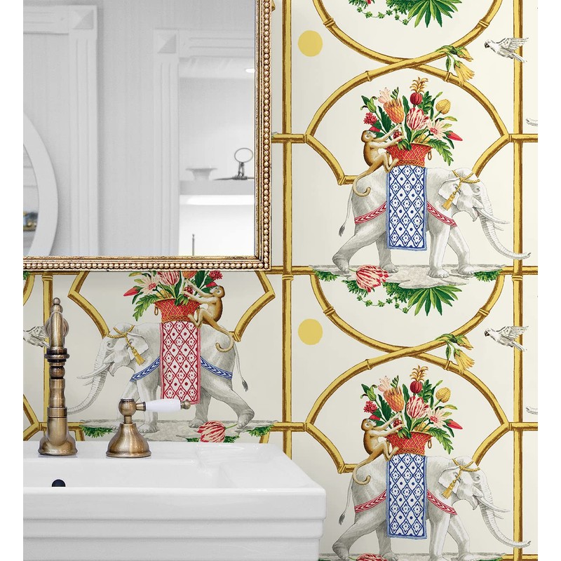 Surface Style Harrison Howard - Peel and Stick Wallpaper, Leopard