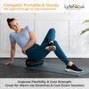 LyfeFocus Premium Trigger Point Foam Roller (Black) - Multi Pressure