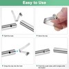 M METERXITY 10-Pack Kayak Paddle Snap 6mmx41mm Solid Single Pin