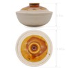 Citronella Candles in Coarse Pottery Container, Natural Soy Wax Candle