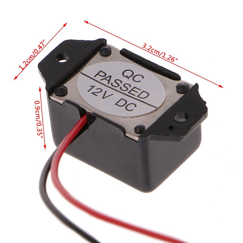 BELTI DC 12V 85dB Mini Electronic Alarm Buzzer Constant Tone